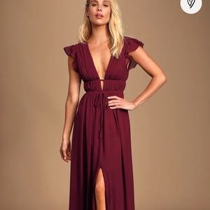 Long maxi dress